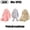 MIX-3PCS, variant on Long Ear Bunny Plush Stuffed Animal Unisex Soft Cotton Cute Sleeping Companion Easter Birthday Gift Rabbit Toy