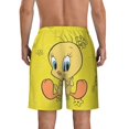 thumbnail image 3 of Looney Tunes Tweety Mens Swim Trunks Quick Dry Board Shorts With Mesh Lining, Beach Shorts Swimwear Bathing Suits, 3 of 7