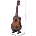 thumbnail image 4 of Realistic Miniature Guitar Model with Stand - Perfect Home Decor & Select, 4 of 10