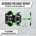 thumbnail image 7 of EzyRoller Pro-X Ride On Toy 13 Years & Up Unisex Push & Pedal Ride-Ons Green, 7 of 7