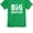 Green, variant on Tstars Boys' Big Brother T-Shirt - Elder Sibling Gift - Pregnancy Announcement - L, Black