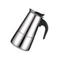 thumbnail image 1 of fastboy Percolator Cup Craftsmanship Breakfast Accessories 600ML Moka Pots Coffee Supplies Handle Design Metal Pot Filtering Kettle 2 Kettles/100ML, 1 of 5