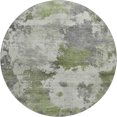 thumbnail image 2 of Addison Rugs Mayfield Premium Machine Washable Transitional Abstract Olive Round Rug, 8' x 8', 2 of 6