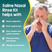 Ayr Saline Nasal Rinse Kit 100 Count