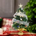 thumbnail image 5 of Christmas Tree Ornaments Tabletop Christmas Tree With Accessories Christmas Party Decoration Artificial Christmas Tree For Christmas Desktop Window Decoration Indoor Home Party Gnome Christmas Tree, 5 of 6