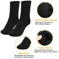 thumbnail image 2 of iMounTEK 3Pairs Men Warm Wool Socks, Soft Cozy Winter Thermal Socks for Men, Thick Heat-Trapping Moisture Wicking Socks Indoor Outdoor, 2 of 7