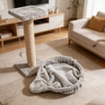 thumbnail image 6 of POPETPOP Cat Tree Replacement Hammock in Light Grey for Indoor Cat Entertainment, 6 of 9