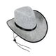 thumbnail image 5 of Sombrero de vaquero para hombre y mujer, elegante sombrero de jazz, accesorio para fotos navideñas., 5 of 10