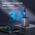 thumbnail image 2 of Adaptador USB C a USB UGREEN, paquete de 3 unidades, conversor de carga tipo C, 2 of 7