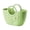 Green, variant on OIUR Handheld Basket Portable Bathroom Shower Tote Caddy with Handles Hollowed Out Storage Basket Tote for Home Bedroom College Dorm