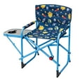 thumbnail image 1 of Chaise de Directeur pour Enfants Ozark Trail avec Table Latérale, Capacité de Poids de 125 Lbs, Bleue, Table pour Nourriture ou Collations avec Porte-Gobelet, Tissu de Polyester, 1 of 8