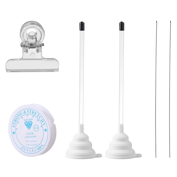 Beading Funnel-Clay Beads Bracelet Making Kit Can Replace Clay Bead Spinner,Beading Needles Bracelet Making Kit