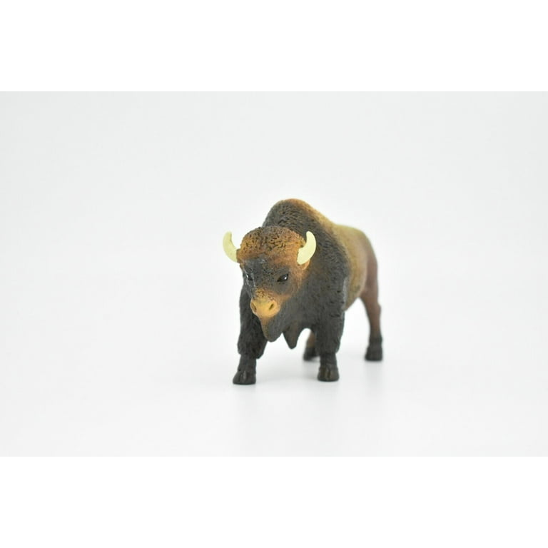 Realistic Buffalo Bison Figurine, Museum Quality, Hand