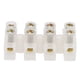 thumbnail image 3 of Bloque de terminales, 20 piezas Bloque de terminales Conector de cable de tira Bloque de terminales ignífugo Rendimiento sólido, 3 of 9