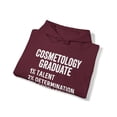 thumbnail image 4 of Cosmetology Graduate Hoodie, Gifts, Hooded Sweatshirt, 4 of 4