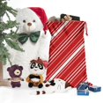 thumbnail image 5 of Christmas Sack – 28" X 20" Canvas Gift Bag with Drawstring, Full Print Polyester Santa Sack, Durable Reusable Xmas Gift Bag for Holiday, Party & Storage, 5 of 5