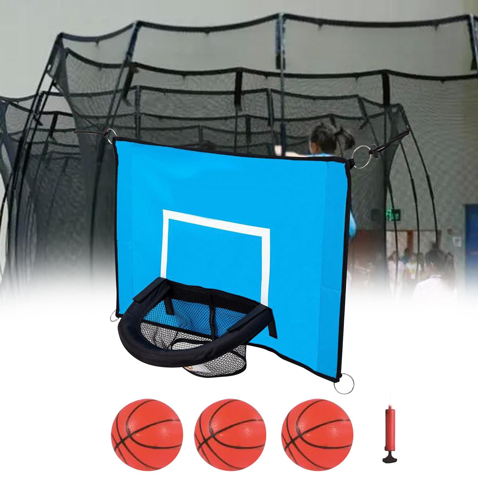 harayaa Basketball Hoop for Trampoline Basketball Training Outside Indoor Outdoor Sports Style A