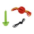 thumbnail image 1 of Juguete para perros, juguetes para muelas de goma para perros, herramienta para limpiar los dientes de las mascotas, diseño fácil de usar, 1 of 12