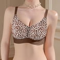 thumbnail image 2 of Leopard Print Underwire Bra for Home and Everyday Wear with Soft Support and Push Up Effect Reducing Side and Sagging for All Seasons Comfortable Fit and Gentle Lift, 2 of 8
