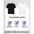 thumbnail image 3 of Personalized Coach Work Identity T-Shirt Custom Name Logo Photo Daily Wear Tee, 3 of 5