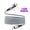 Gray, variant on USB C Charging Cable | Magnetic Winding Storage | 360° Rotating 180° Right-angle Bend | 240W Fast Charging Data Sync for Smartphone Tablet Laptop Type-C Devices