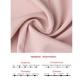 thumbnail image 7 of DARING DIVA Women's Button Down Short Sleeve 2026 Summer Pleated Front Blouse S Pink, 7 of 7