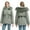 Green, variant on RYRJJ Womens Winter Puffer Jackets Thicken Fleece Lined Coat Warm Parkas Windproof Warm Jacket Outwear with Hood(z1-Beige,L)