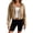Khaki, variant on Hoodies for Women Trendy Long-sleeved Casual Raglan Jacket Solid Color Spring Fall Layering Jacket