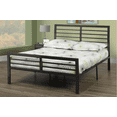 thumbnail image 1 of Kurtis Charcoal Finish Metal Frame Platform Bed, 1 of 1