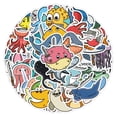thumbnail image 2 of 60pcs Retro Graffiti Stickers(Style 5) Waterproof Car Trunk Water Cup Refrigerator Stickers, 2 of 4