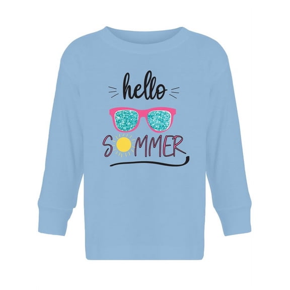 Hello Sumer! Long Sleeve Toddler -Image by Shutterstock,  5 Toddler