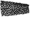 thumbnail image 3 of Cotton Window Valance Animal Paw Print 58 Inch Wide, 3 of 10
