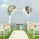 thumbnail image 1 of 2x Guirnalda artificial Centro de mesa de boda Diseño de escena Guirnalda de puerta Artificial Floral Swag Artesanía Arco de boda Flor para decoración , estilo yo Salvador Guirnalda para colgar en la puerta, 1 of 10
