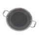 thumbnail image 1 of Sartén para parrilla, plancha para barbacoa, bandeja para sartén, olla redonda de acero inoxidable antiadherente. doble asa 38cm, 1 of 9