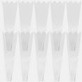 thumbnail image 1 of 100 Pcs Transparent Flower Wrapping Bags Plastic Flower Bouquet Packaging Bags, 1 of 5
