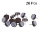 thumbnail image 2 of Almohadillas de fieltro para muebles, protectores de patas de silla y mesa, 20 mm de diámetro, marrón, 26 piezas, 2 of 5