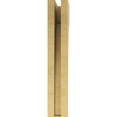 thumbnail image 4 of 3"W x 6"D x 18"H Thin Stockport Rough Cedar Woodgrain TimberThane Corbel, Primed Tan, 4 of 6