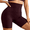 Purple, variant on CBASIHI Womens High Waist Shapewear Shorts- Tummy Control Butt Lifter Safety Smoothing Seamless Smoothing Underwear Beige Size XS-3XL