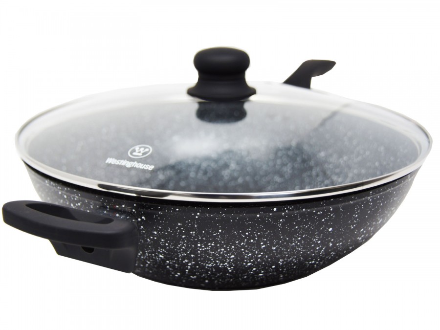 Westinghouse Marble Finish 12.5" Wok Black Marble Series