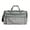 Greek Key Grey White, variant on Classic Prints 22-Inch Carry-On Duffle Bag with Adjustable Shoulder Strap - Surf
