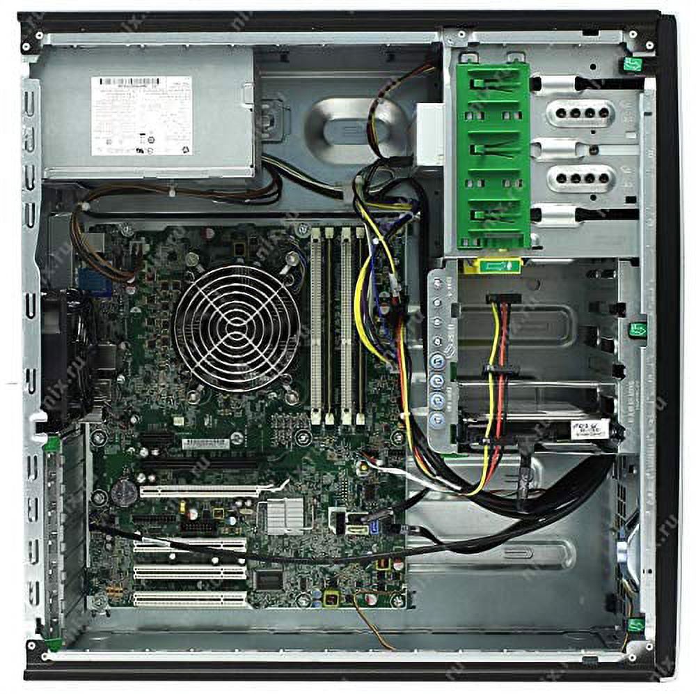 HP Elite 8300 Tower Computer Desktop PC, Intel Core i5 3.20GHz Processor, 16GB Ram, 128GB M.2 SSD, 3TB Hard Drive, Wireless Keyboard & Mouse, WiFi | Bluetooth, DVD Drive, Windows 10 (used) - image 4 of 5