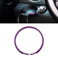 thumbnail image 1 of Xotic Tech Purple Aluminum Alloy Remote Control Key Cover Ring Rim Surrounding Compatible with Mini Cooper JCW R55 R56 R57 R58 R59 R60 R61, 1 of 8