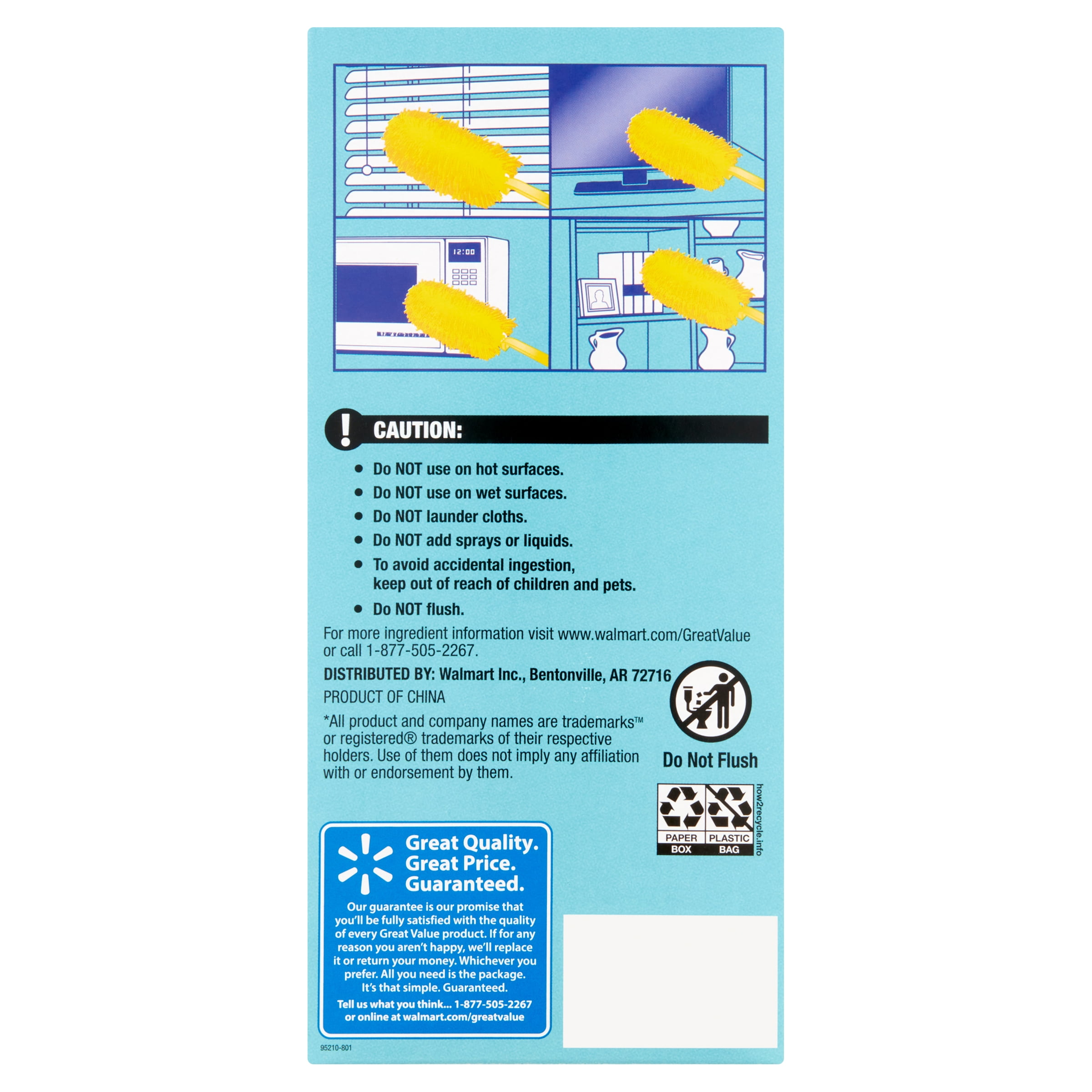 Great Value 360 Duster Refill, 11 Count