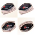 thumbnail image 4 of 3 Zippered Genuine Leather Coin Purse Triple Capacity Change Pouch Little Travel Wallet With Key Ring for Women, 4 of 6