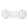 thumbnail image 4 of Cerradura de seguridad adhesiva para cajones, armarios, armarios, cerradura de protección para niños y bebés (blanco), 4 of 5