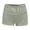 A-Light Green144, variant on Women's Striped Shorts Roll Down Waist Base Layer Slim Fit Stretchy Stylish Minimalist Workout Sport Bottoms