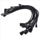 thumbnail image 3 of 50 Piezas 4 PWM Extensión de Ventilador Cable de Alimentación Conector Caso Macho A Hembra Cables Extensibles Compatibles con Ventilador de 4 / 3, 3 of 5