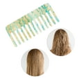 thumbnail image 5 of Unique Bargains 1 Pc Anti-Static Hair Comb Green Acrylic, 5 of 5