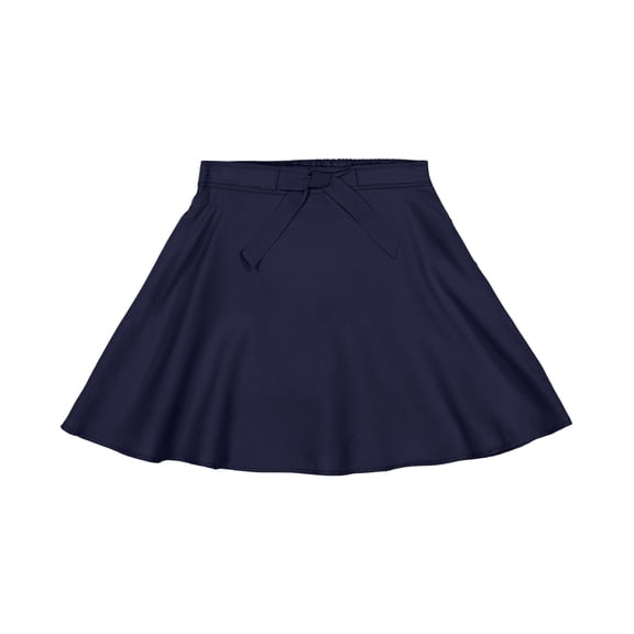 Falda Escolar IZOD para Niñas con short interior, Talla 6X, color Azul Marino