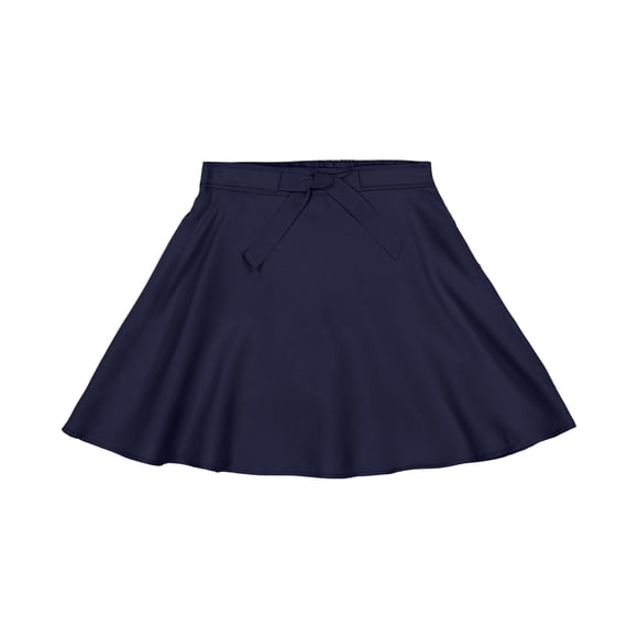 Falda Escolar IZOD para Niñas con short interior, Talla 6X, color Azul Marino